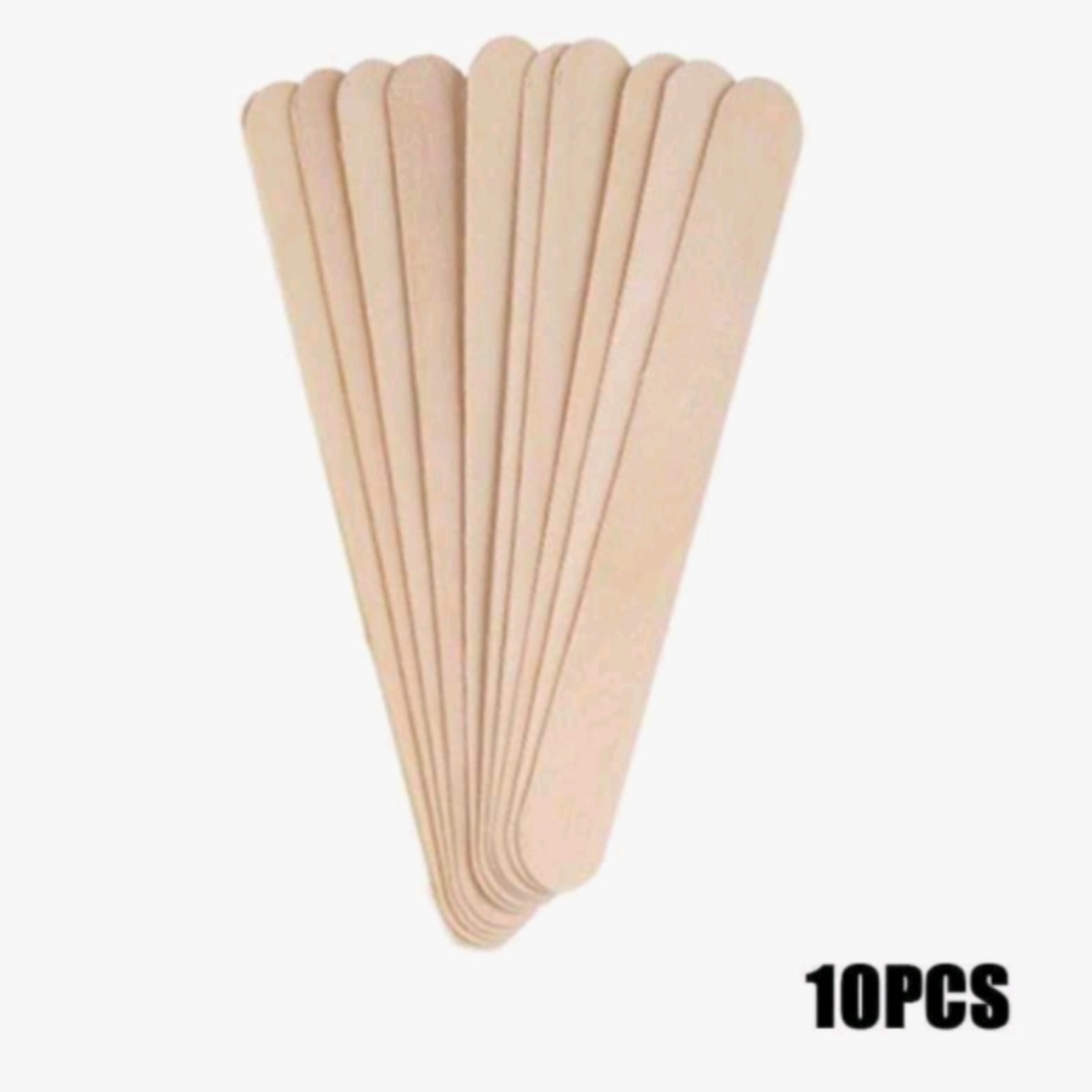 Hair Wax Stick - 10 قطع من أعواد الشمع الخشبية