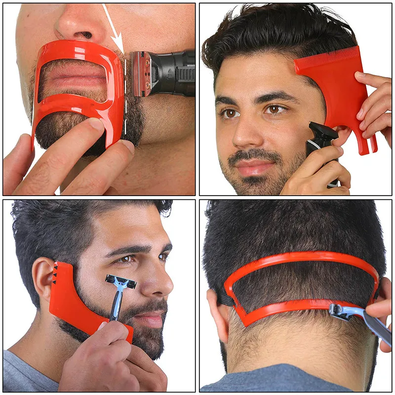2/4 قطعة أمشاط اللحية الرجالية - مراجعة Men'S Grooming Hair وسعره