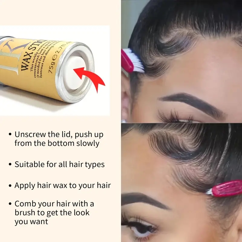 2/5 قطع من شمع الشعر للأطفال و - مراجعة Hair Wax Stick وسعره