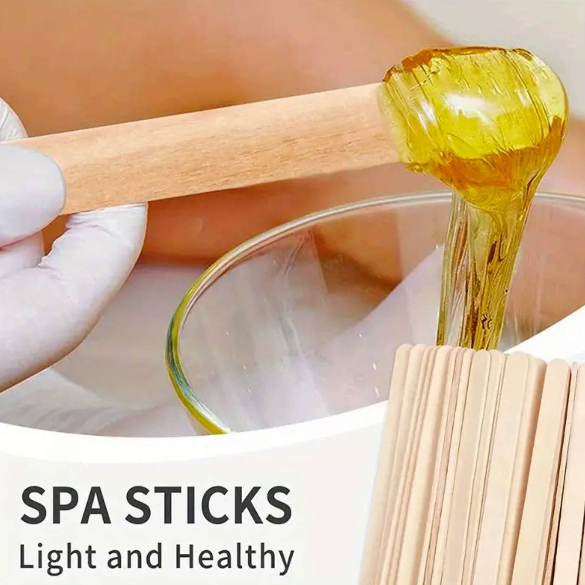 10 قطع من أعواد الشمع الخشبية  - مراجعة Hair Wax Stick وسعره