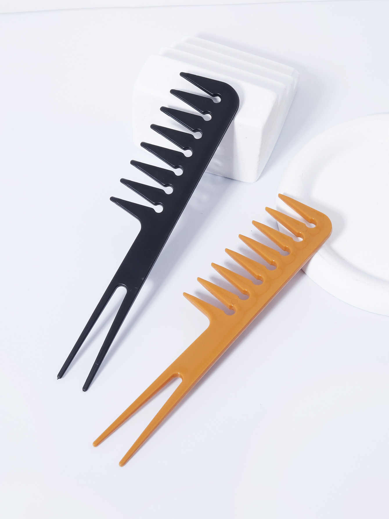مشط ذو شوكة مزدوجة وأسنان عريض - مراجعة Men'S Grooming Hair وسعره