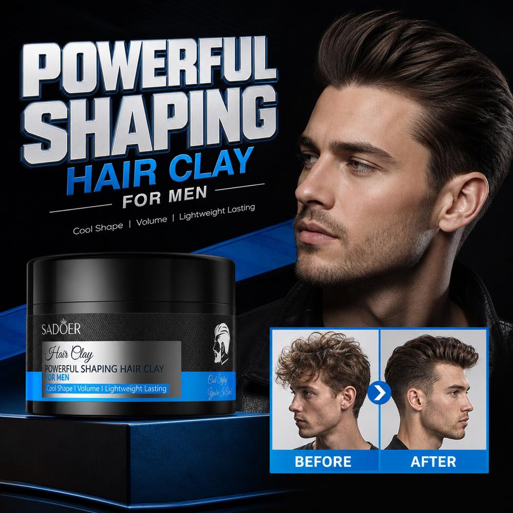 طين تصفيف الشعر غير لامع، قوي  - مراجعة Men'S Grooming Hair وسعره
