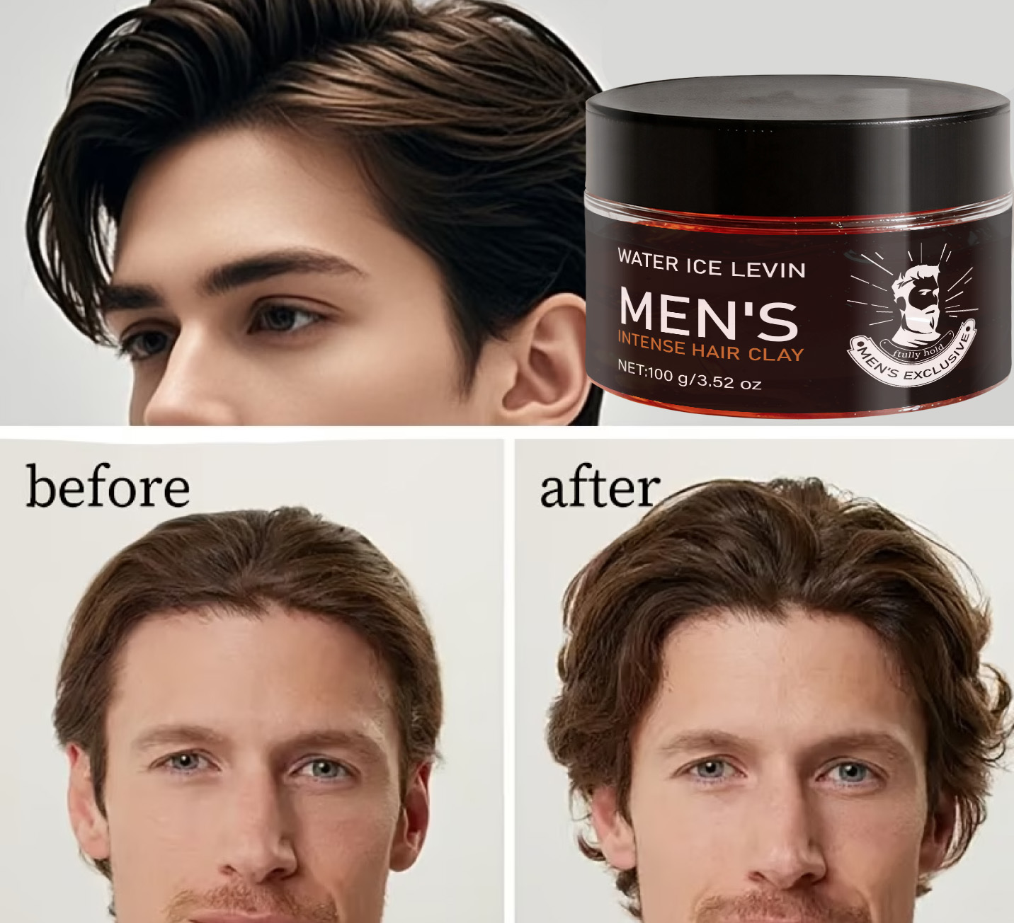 صلصال تصفيف شعر للرجال بالبيوت - مراجعة Pomade Hair Clay وسعره