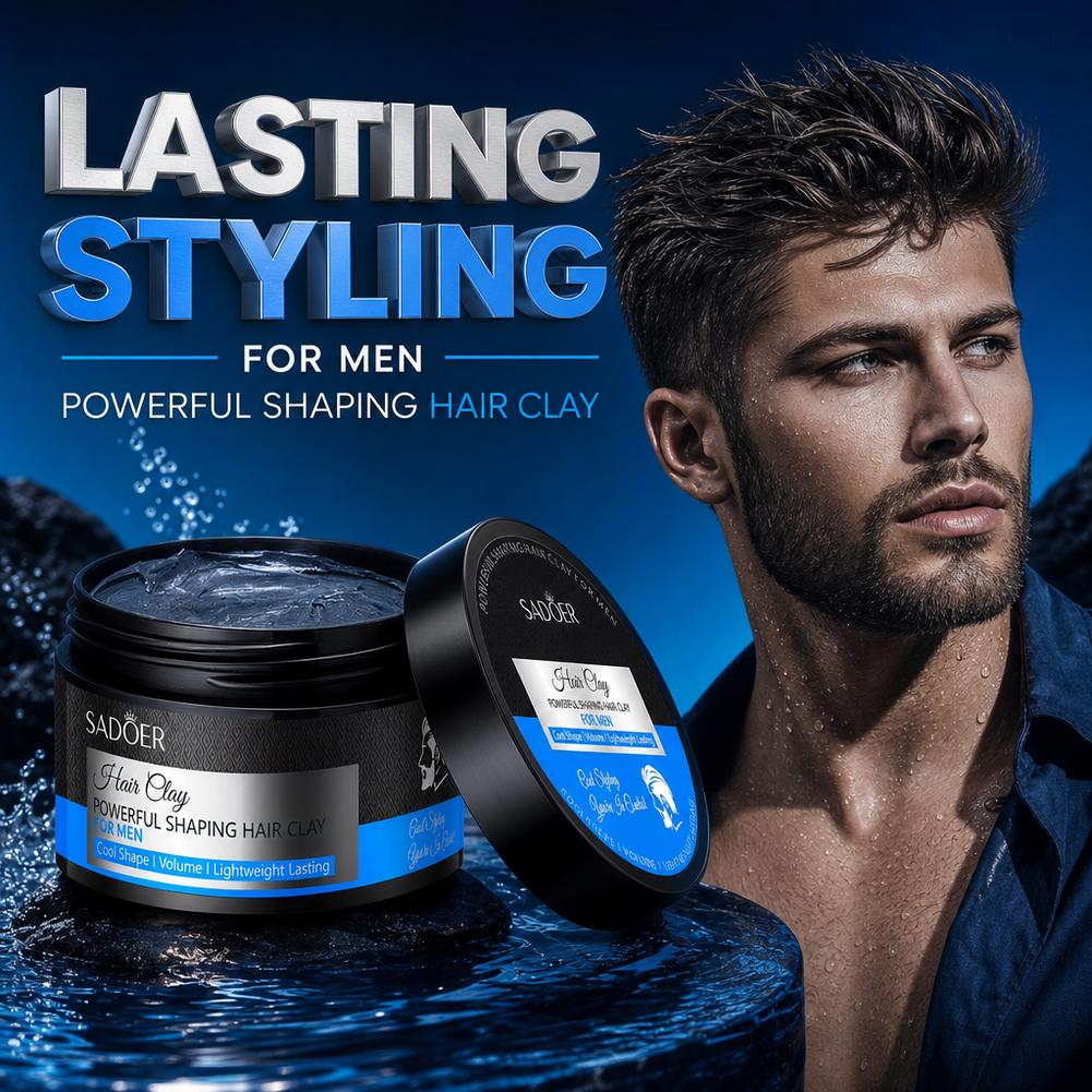 طين تصفيف الشعر للرجال بتثبيت  - مراجعة Men'S Grooming Hair وسعره