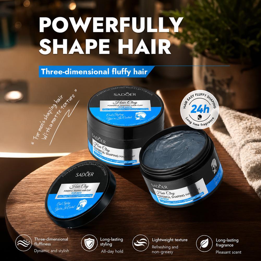 طين تصفيف الشعر للرجال بتثبيت  - مراجعة Men'S Grooming Hair وسعره