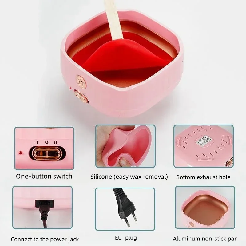 سخان البارافين سيليكون مع شبكة - مراجعة Hair Wax Stick وسعره