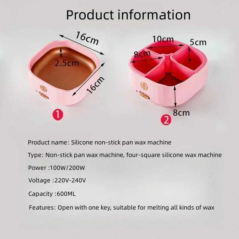 سخان البارافين سيليكون مع شبكة - مراجعة Hair Wax Stick وسعره