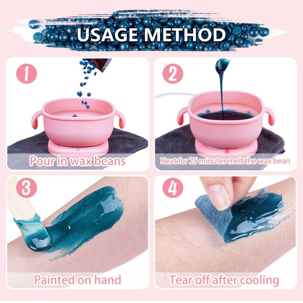 جهاز تسخين الشمع القابل للطي س - مراجعة Hair Wax Stick وسعره